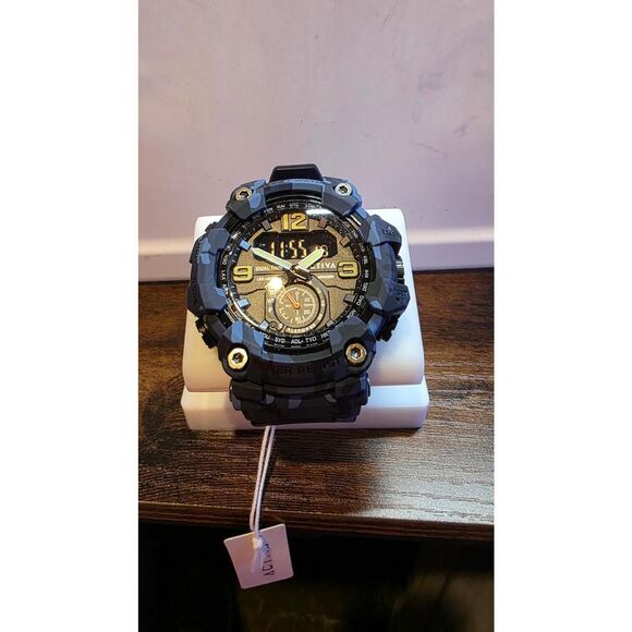 Invicta Other - Activa Black Ops Edition Dual-Time Chrono Blue/Camo